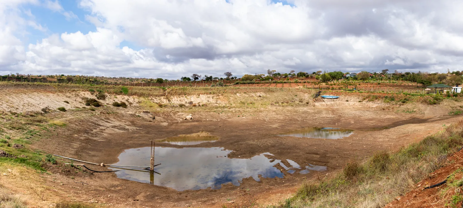 Reservoir conditions during drought pressure